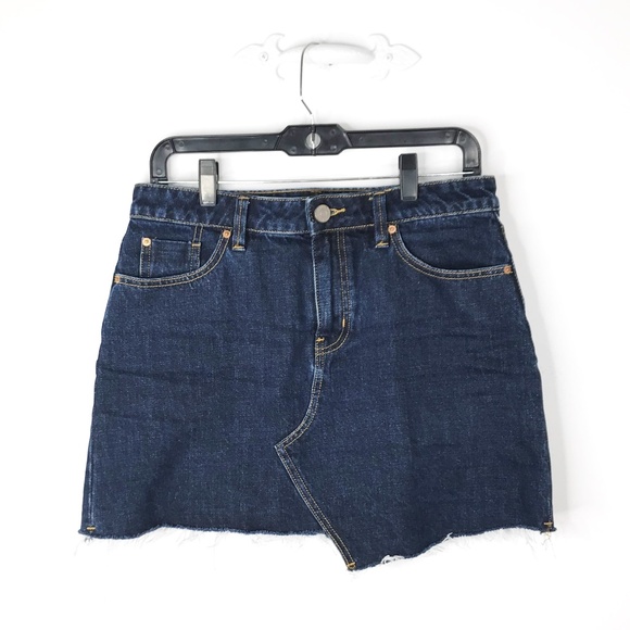 Urban Outfitters BDG Asymmetrical Denim Jean Skirt - Picture 1 of 3